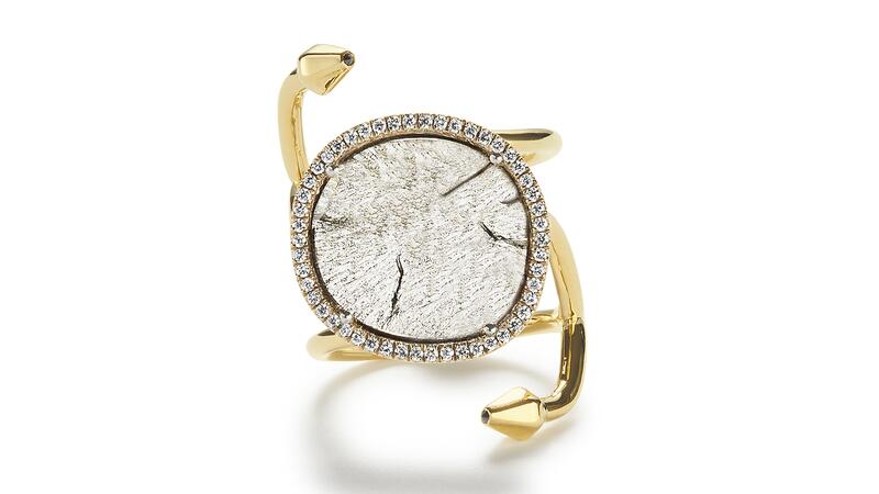 Symone Currie diamond slice ring